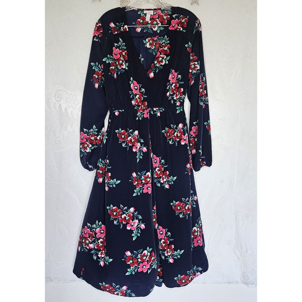 Isabel Maternity XLarge Pleated Floral Tie Back Maxi Dress Flowy Cottagecore